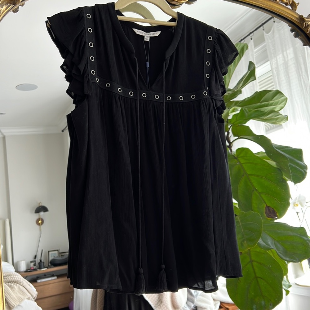 BNWT Rebecca Minkoff babydoll top